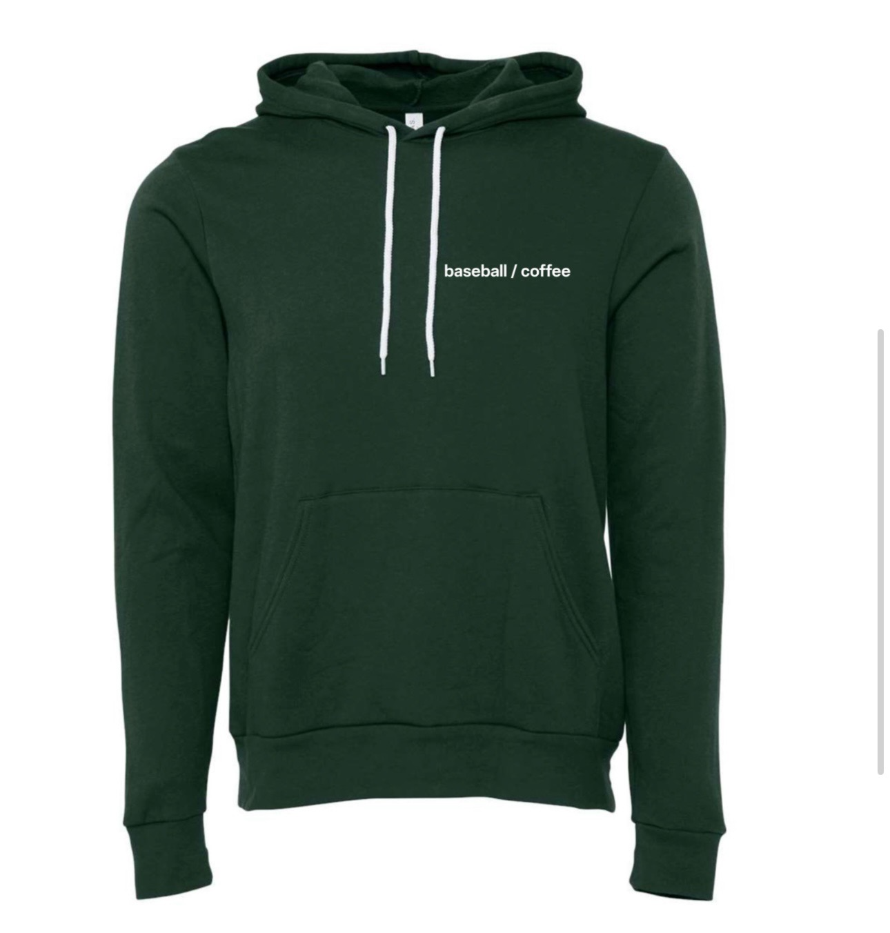 Baseball / Coffee Hoodie