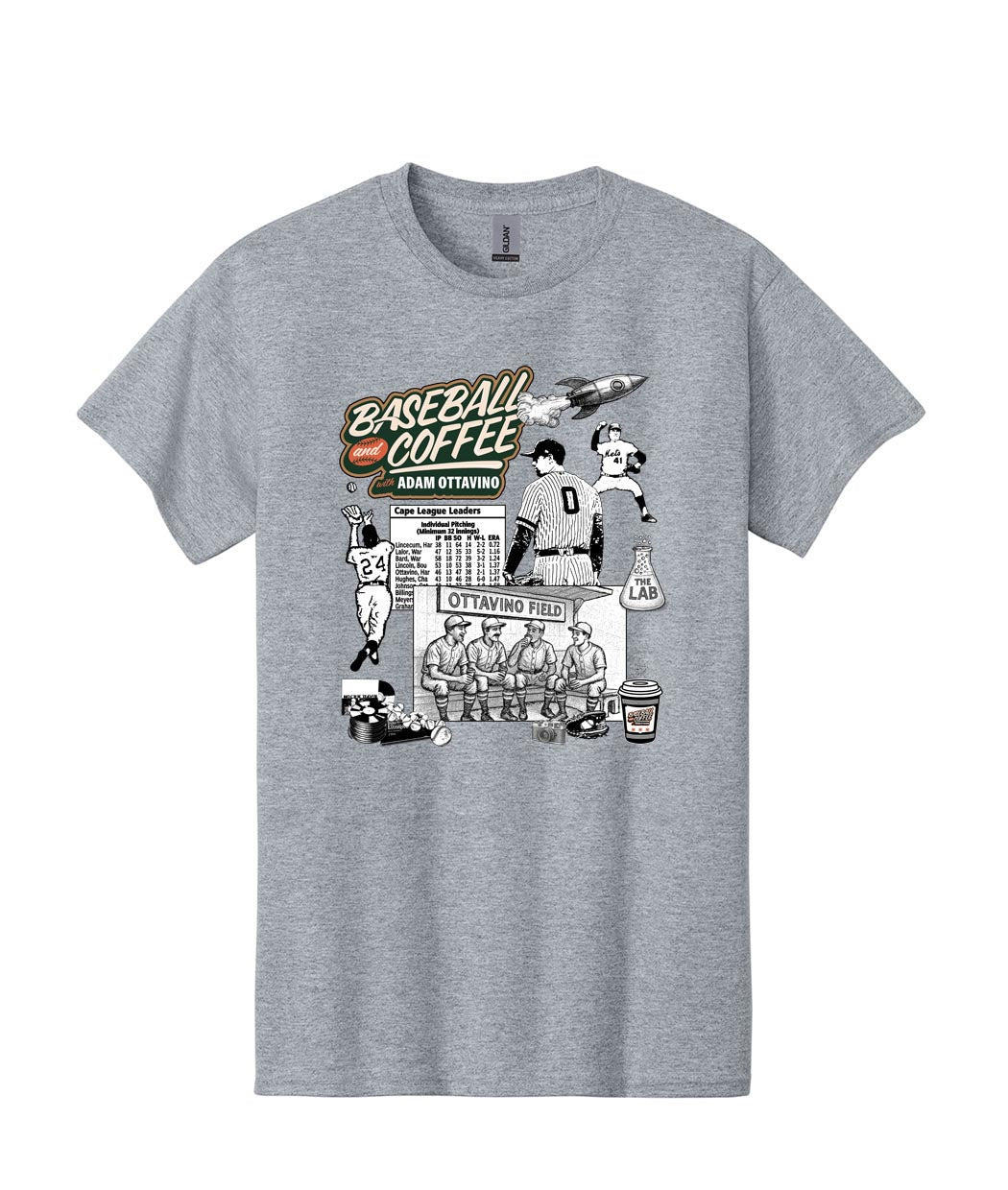 Baseball & Coffee Tee Shirt
